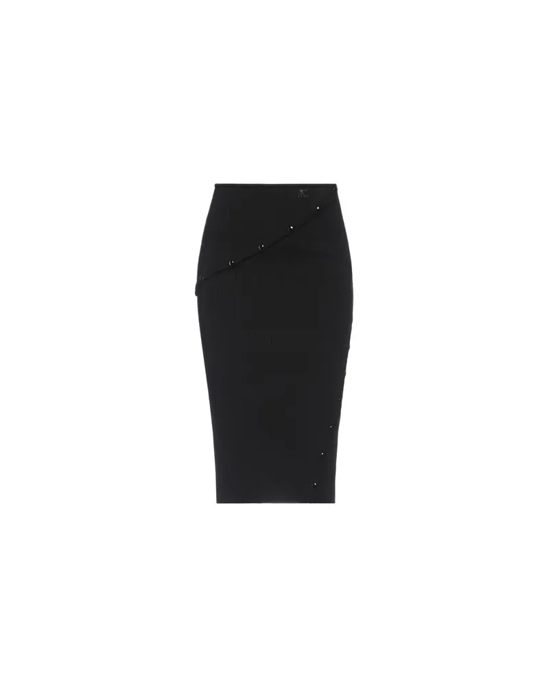 Courrèges HOSEN & RÖCKE - Midi-Röckeauf YOOX.COM Schwarz