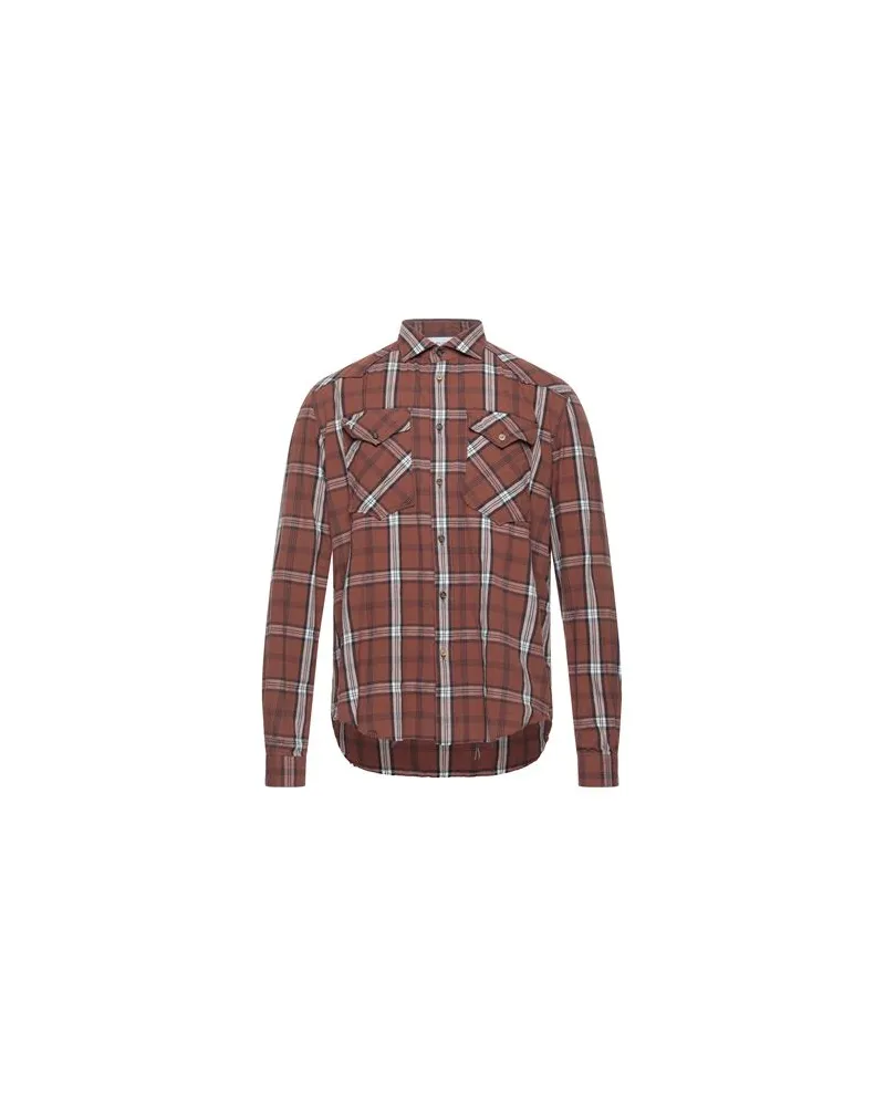 Aglini TOPS - Hemdenauf YOOX.COM Braun