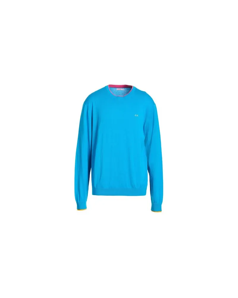 Sun68 STRICKWAREN - Pulloverauf YOOX.COM Azurblau