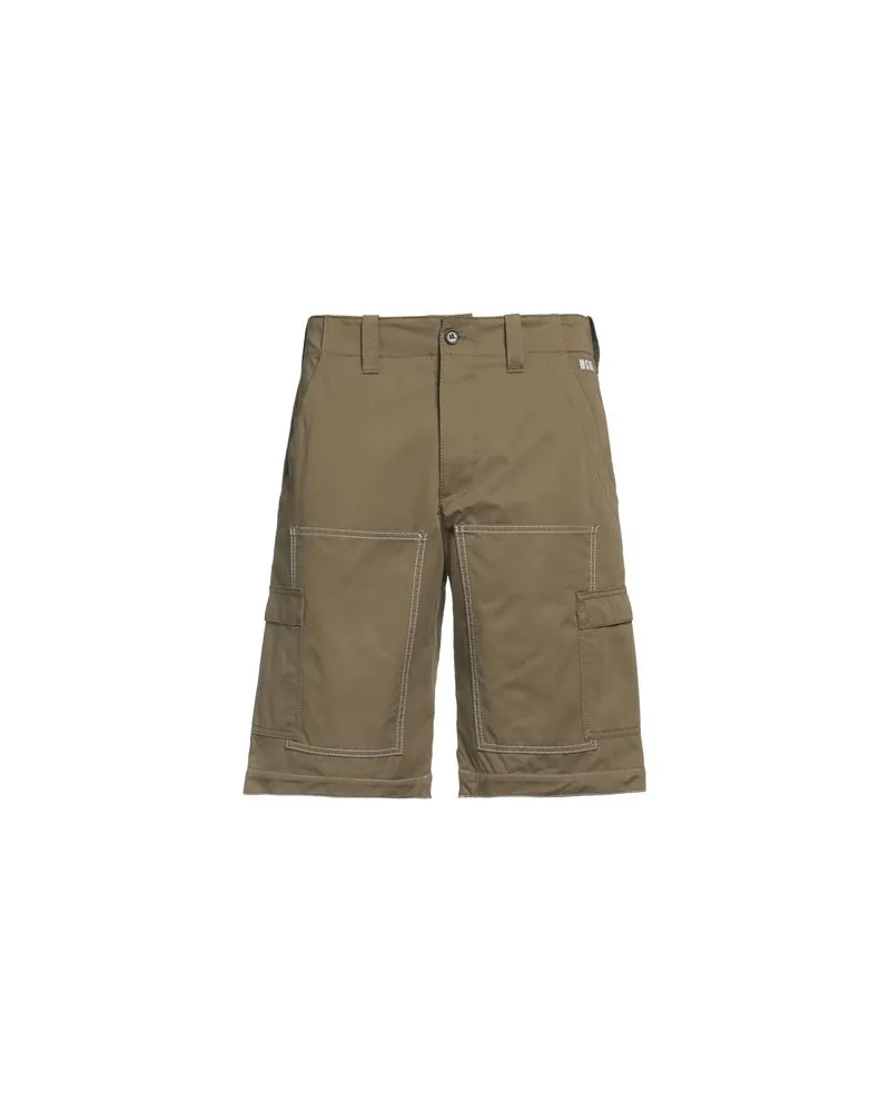 MSGM HOSEN & RÖCKE - Shorts & Bermudashortsauf YOOX.COM Militärgrün
