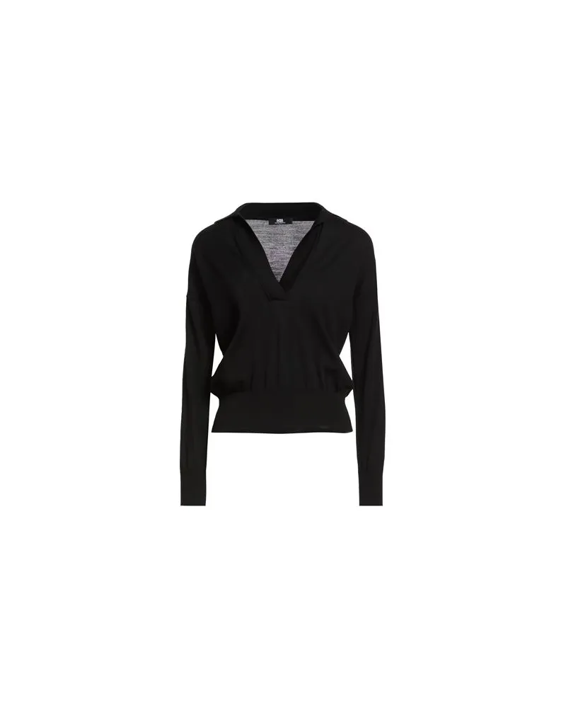 Alpha Studio STRICKWAREN - Pulloverauf YOOX.COM Schwarz