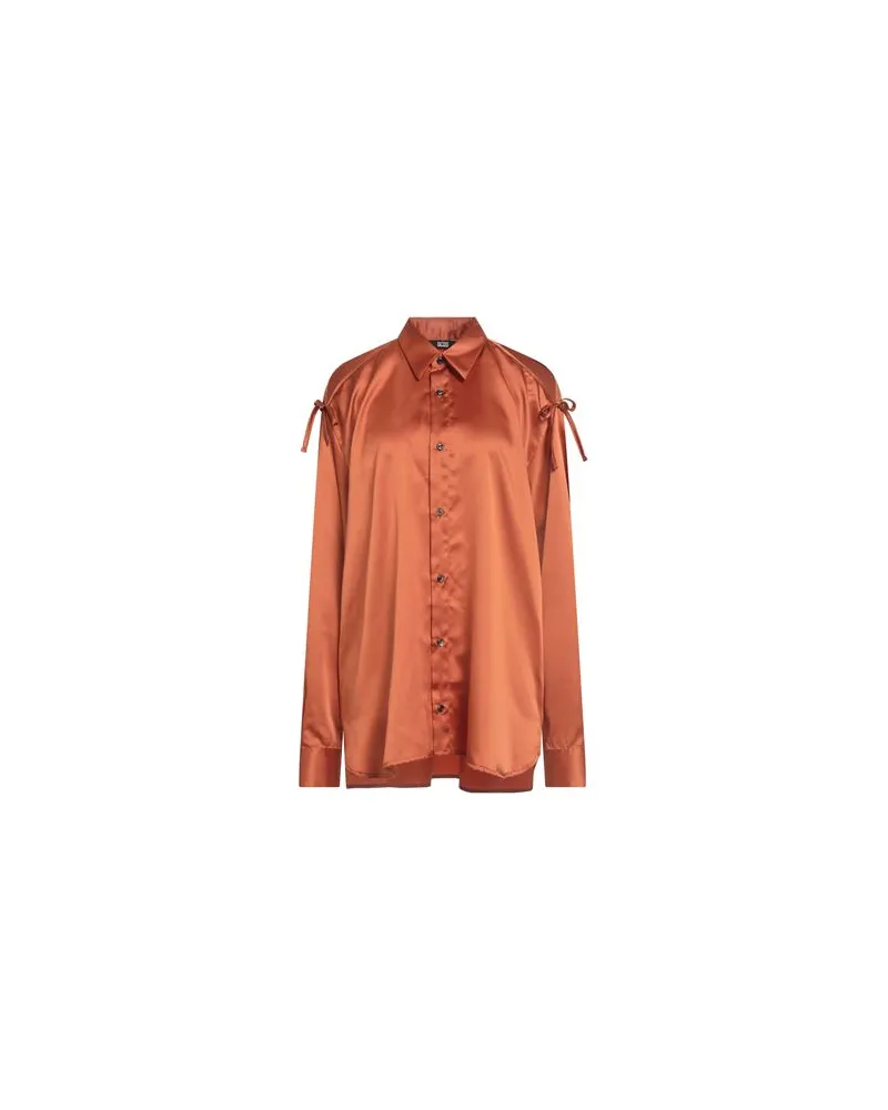 GCDS TOPS - Hemdenauf YOOX.COM Kupfer