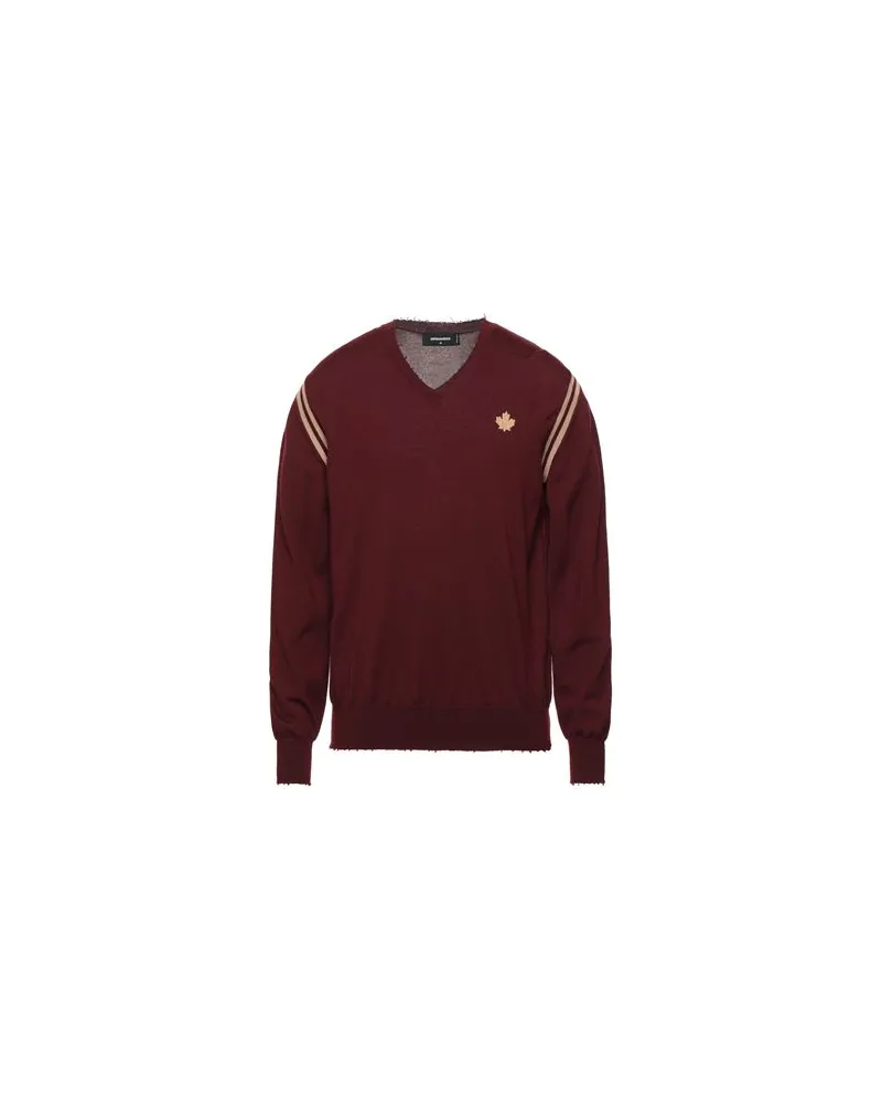 Dsquared2 STRICKWAREN - Pulloverauf YOOX.COM Bordeaux