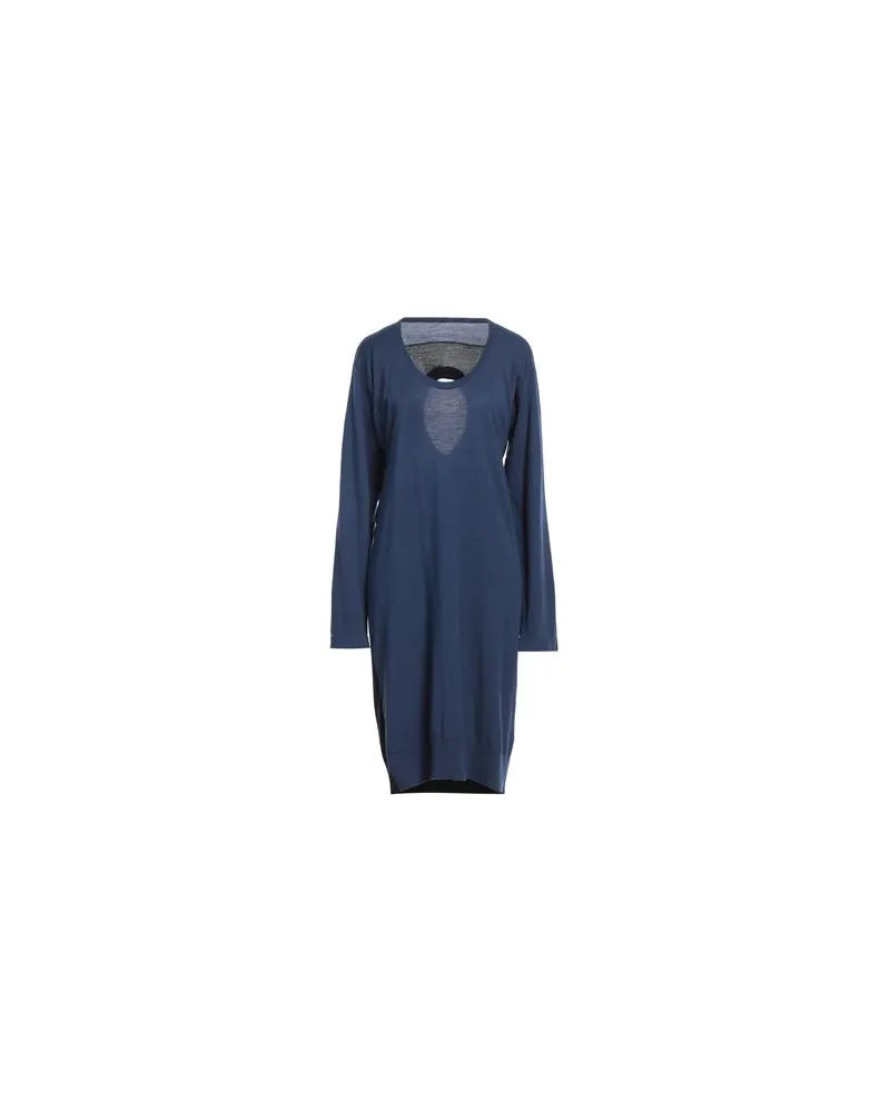 Maison Margiela KLEIDER - Midi-Kleiderauf YOOX.COM Taubenblau