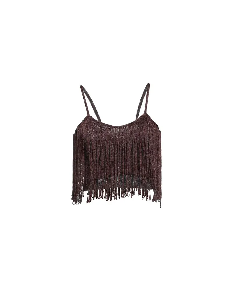 Simona Corsellini TOPS - Topsauf YOOX.COM Schokobraun