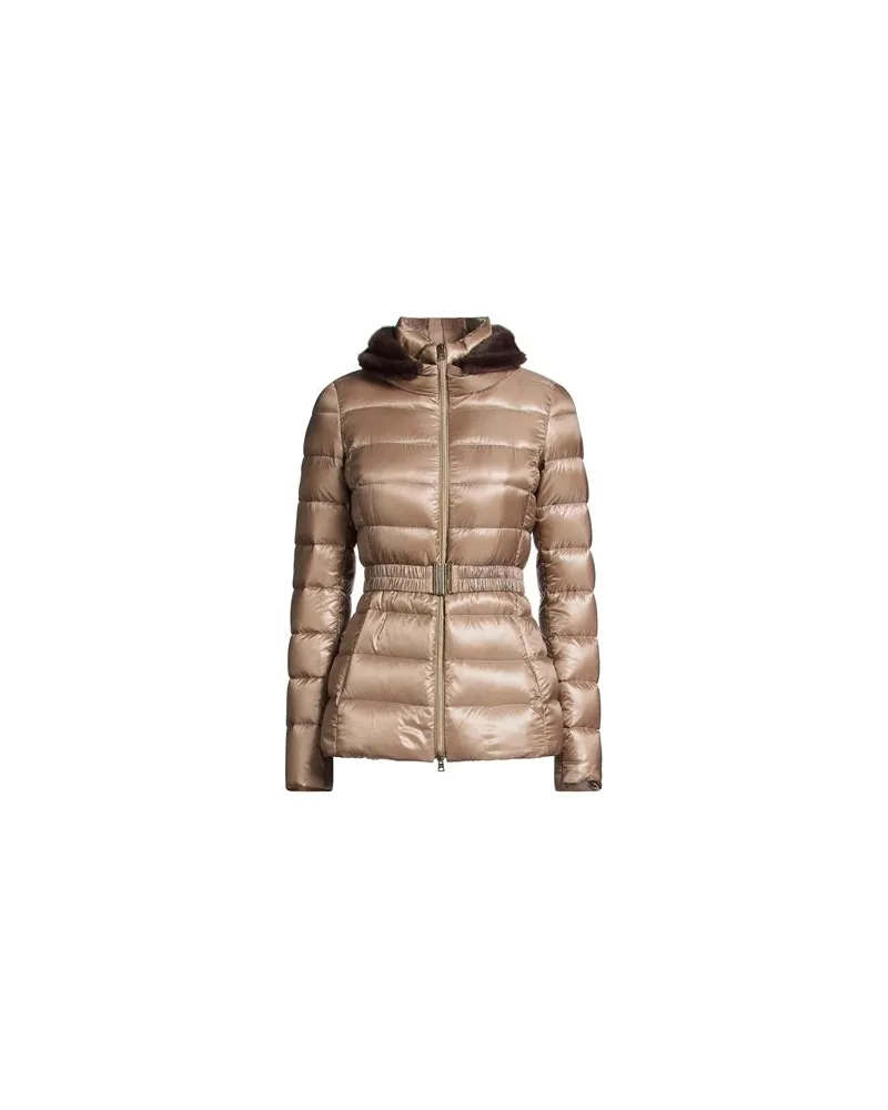 Herno JACKEN & MÄNTEL - Pufferjacken & Daunenjackenauf YOOX.COM Sand