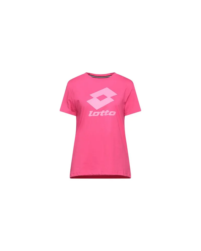 Lotto Leggenda TOPS - T-shirtsauf YOOX.COM Fuchsia