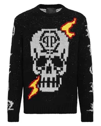 Philipp Plein Pullover Schwarz