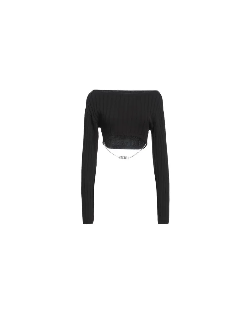 GCDS STRICKWAREN - Pulloverauf YOOX.COM Schwarz