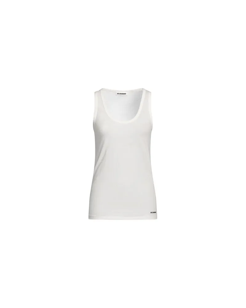 Jil Sander TOPS - Tank Topsauf YOOX.COM Weiß