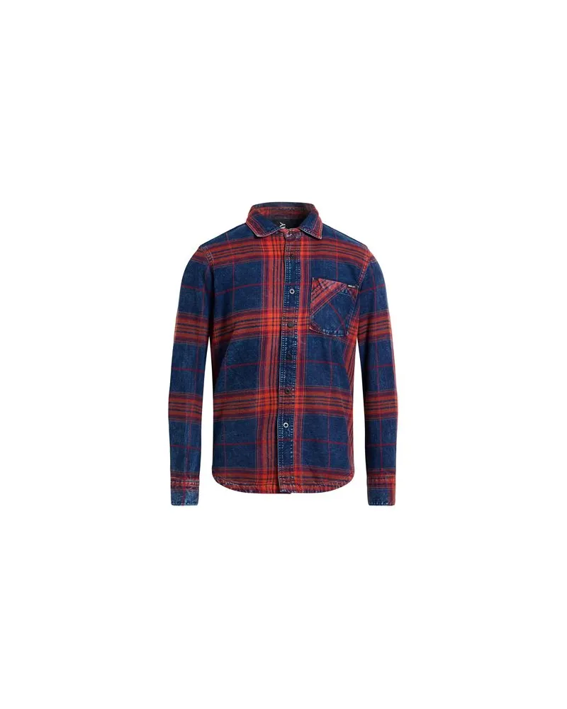 Replay TOPS - Hemdenauf YOOX.COM Rot