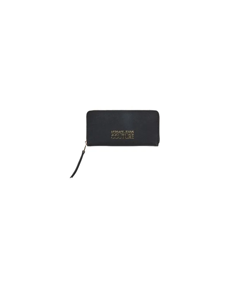 Versace Jeans Kleinlederwaren - Brieftaschenauf YOOX.COM Schwarz