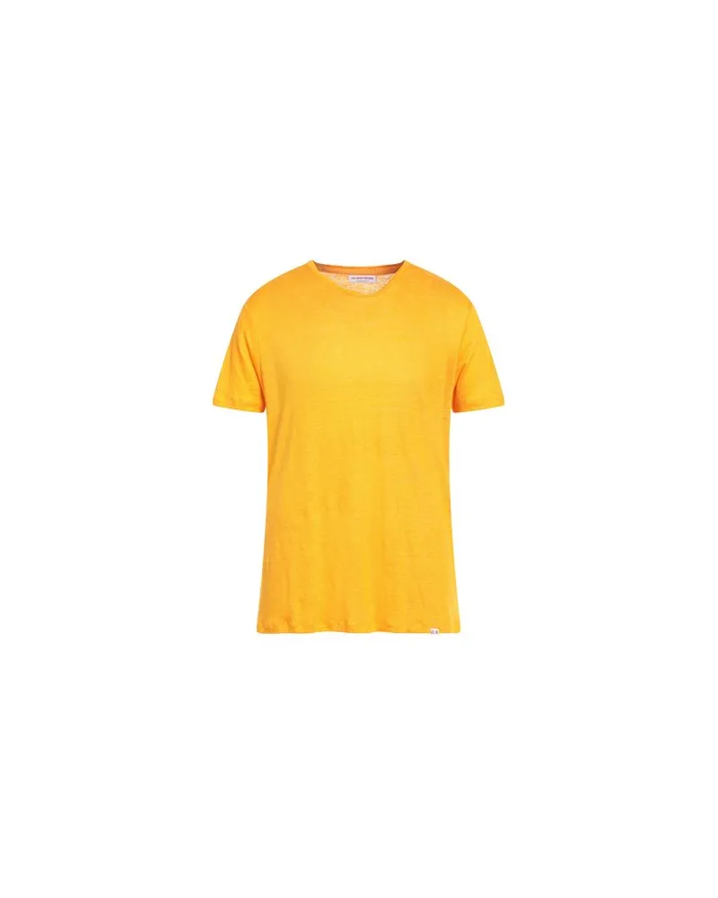 Orlebar Brown TOPS - T-shirtsauf YOOX.COM Orange
