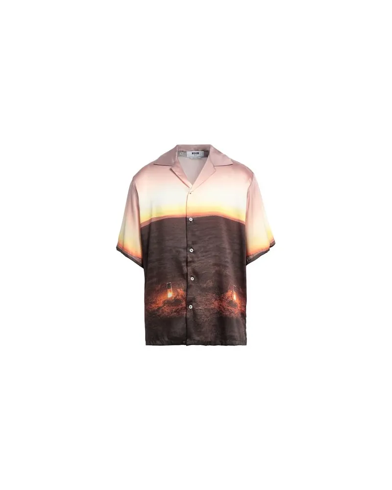 MSGM TOPS - Hemdenauf YOOX.COM Dunkelgrün