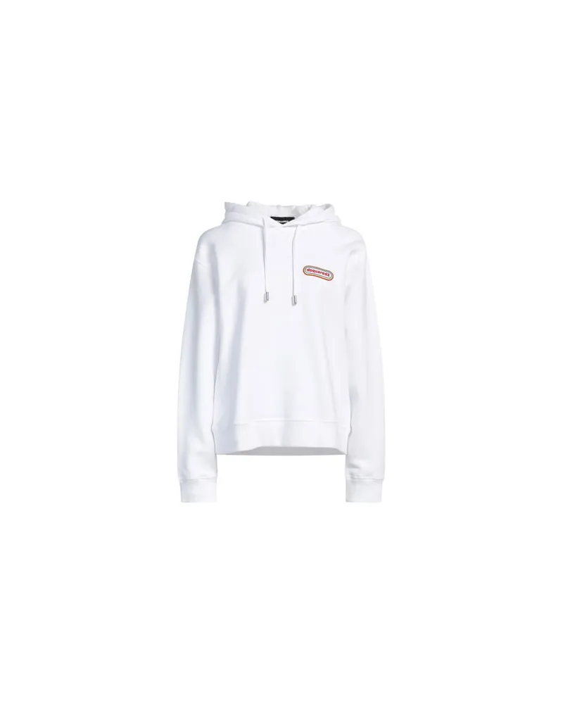 Dsquared2 TOPS - Sweatshirtsauf YOOX.COM Weiß