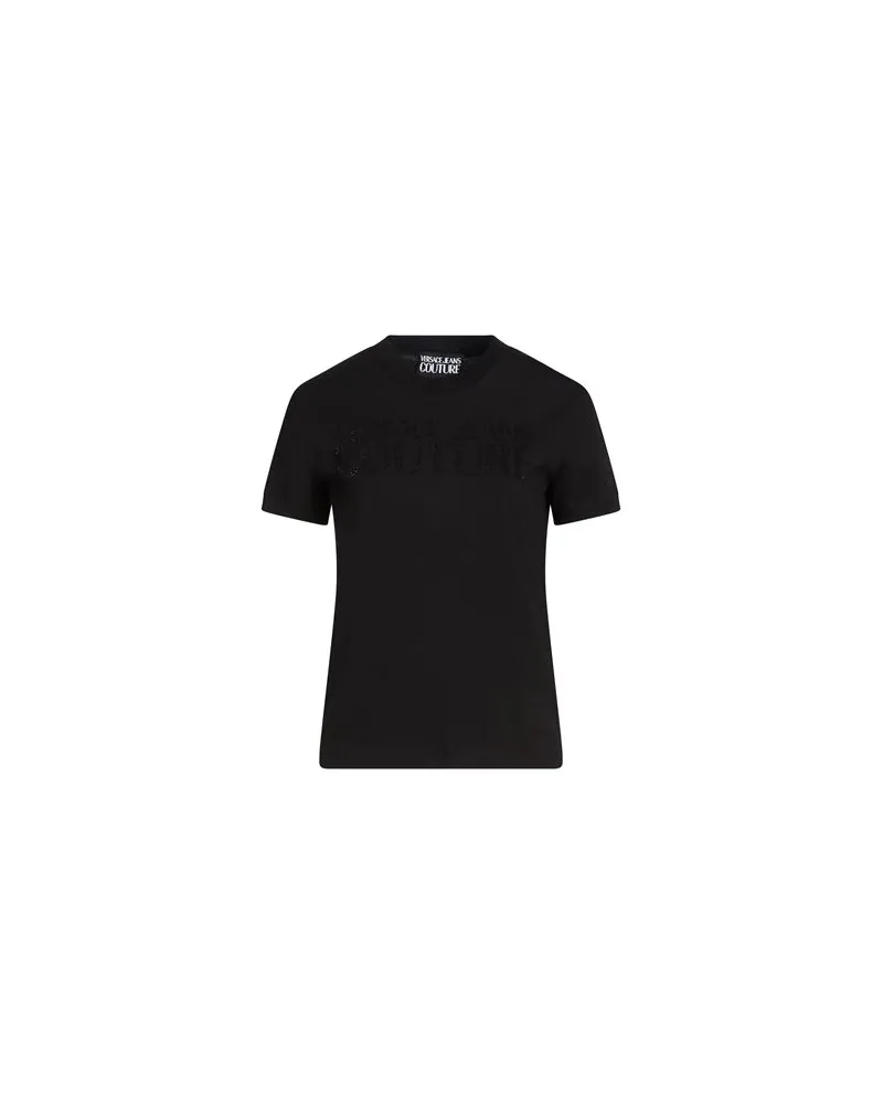Versace Jeans TOPS - T-shirtsauf YOOX.COM Schwarz