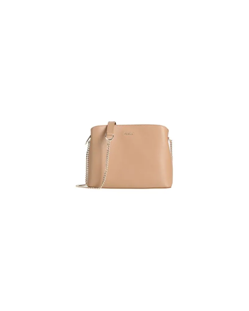 Furla TASCHEN - Umhängetascheauf YOOX.COM Hellbraun