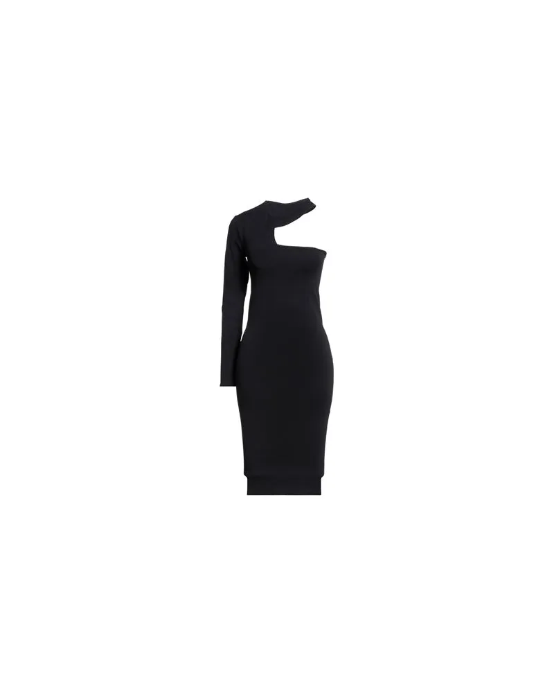 Helmut Lang KLEIDER - Midi-Kleiderauf YOOX.COM Schwarz