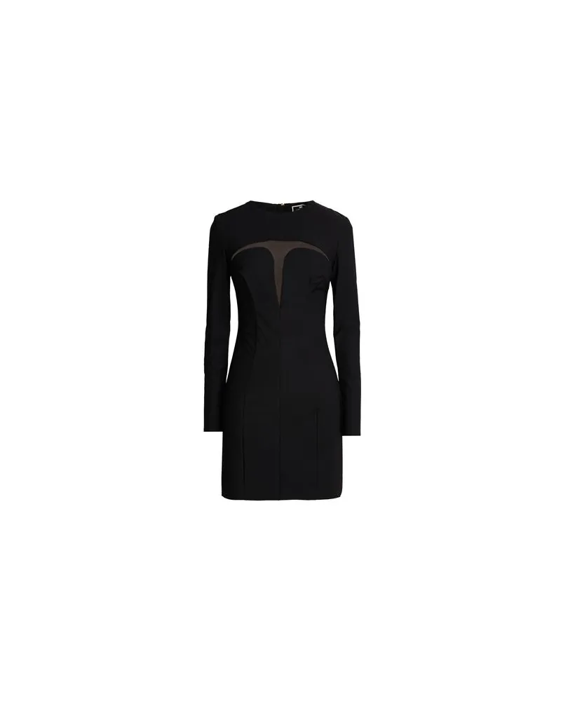Elisabetta Franchi KLEIDER - Mini-Kleiderauf YOOX.COM Schwarz