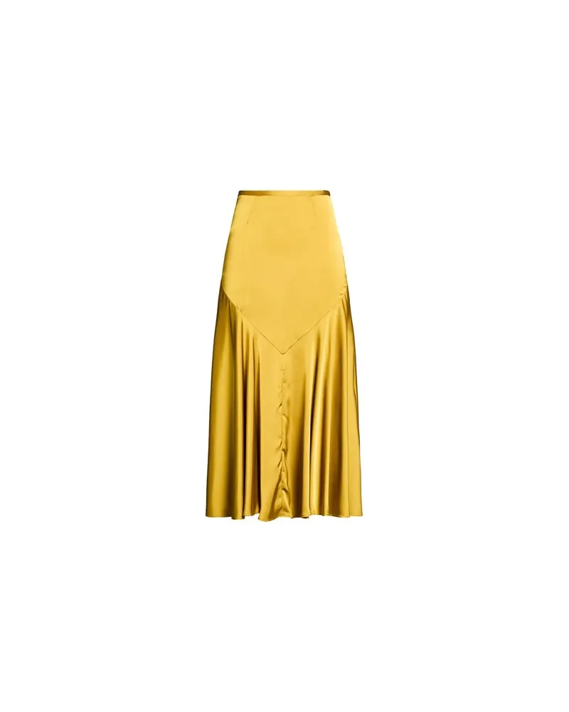 Inès de la Fressange HOSEN & RÖCKE - Maxi-Röckeauf YOOX.COM Senf