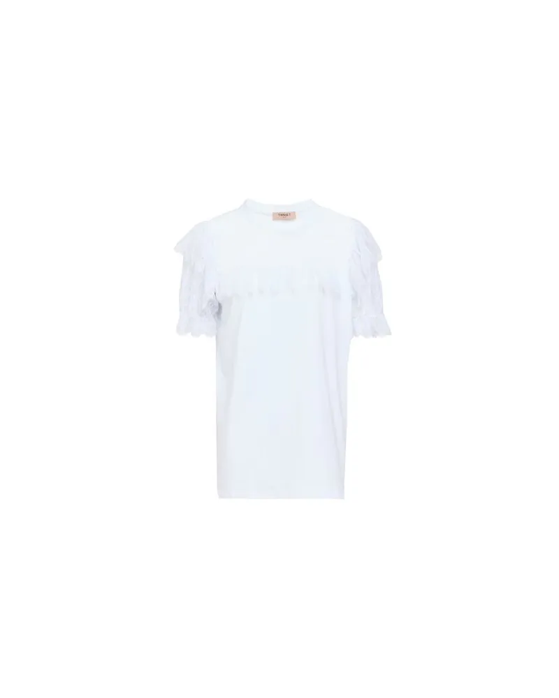 Twin-Set TOPS - T-shirtsauf YOOX.COM Weiß