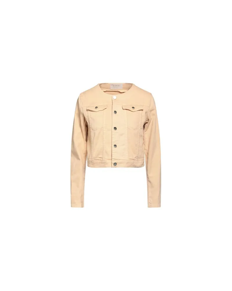 Kaos JACKEN & MÄNTEL - Jeansjacken/Mäntelauf YOOX.COM Pfirsich