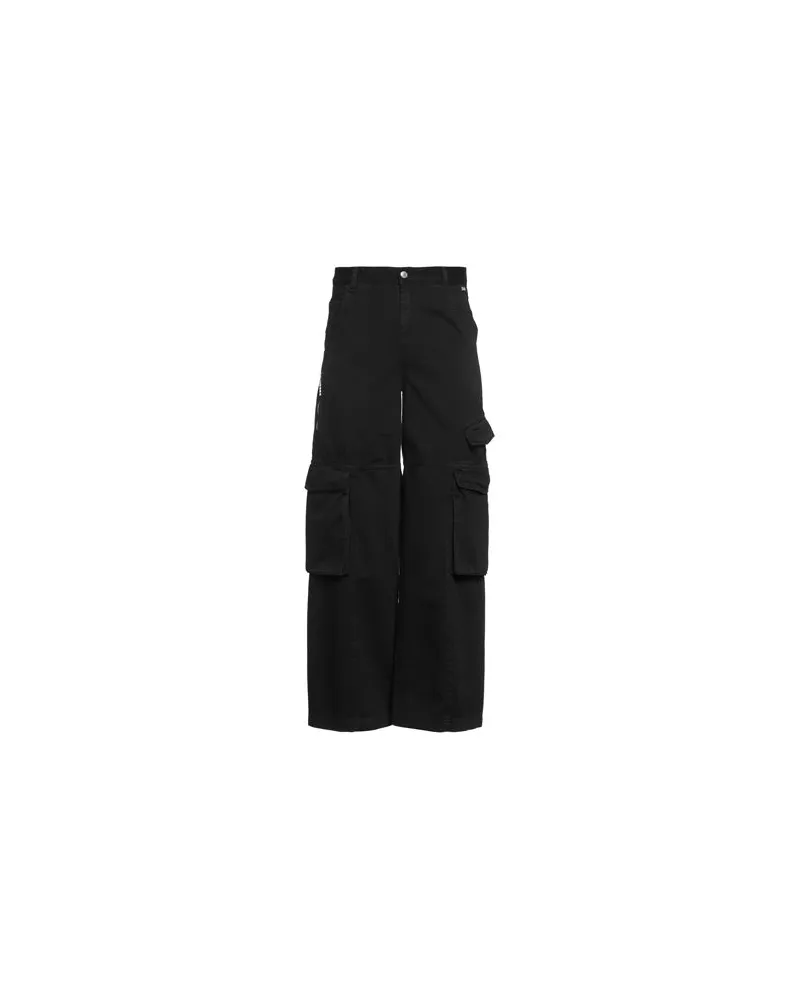 GCDS HOSEN & RÖCKE - Hosenauf YOOX.COM Schwarz