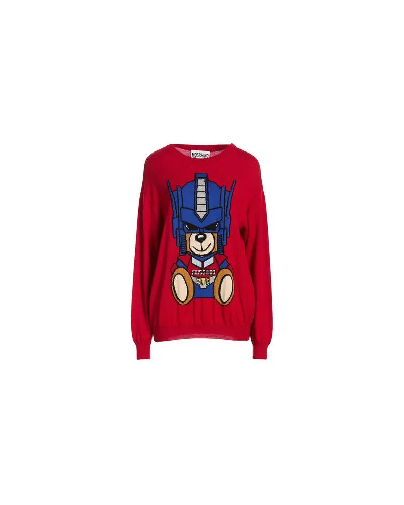 Moschino STRICKWAREN - Pulloverauf YOOX.COM Rot
