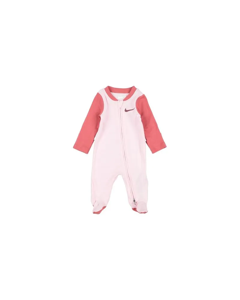 Nike E1D1 AOP FOOTED COVERALL  - NEUGEBORENE - Babystrampler & -Latzhoseauf YOOX.COM Rosa