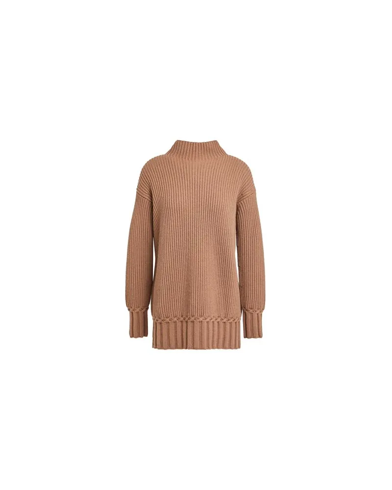 Malo STRICKWAREN - Rollkragenpulloverauf YOOX.COM Hellbraun