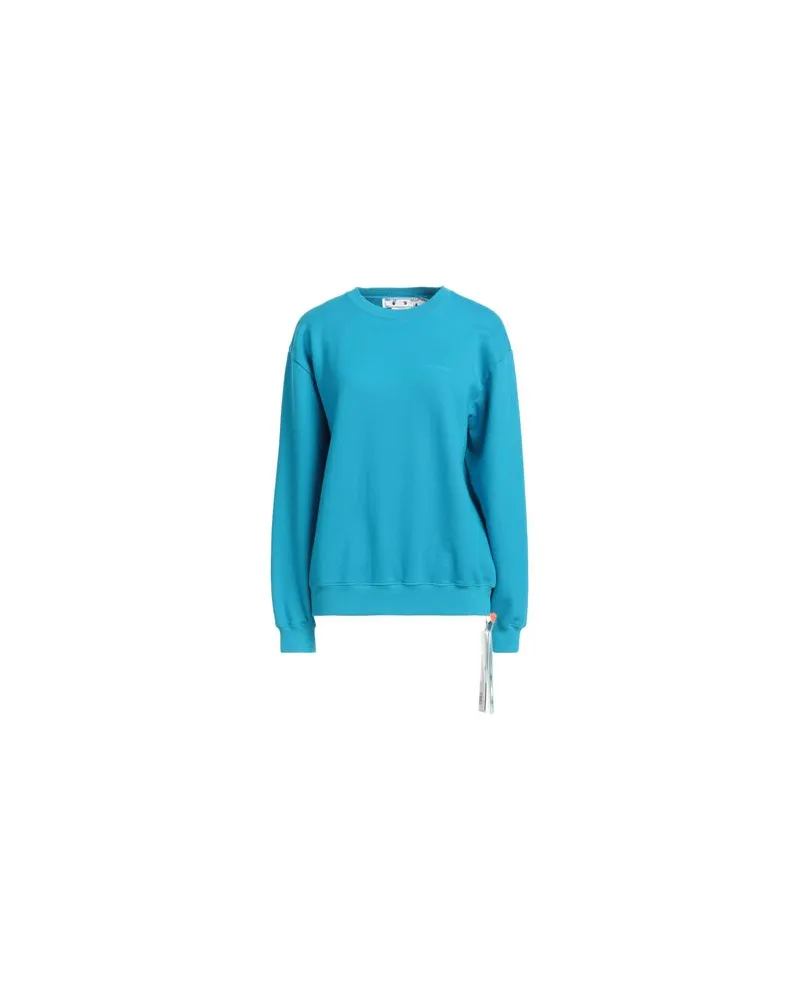 OFF-WHITE TOPS - Sweatshirtsauf YOOX.COM Azurblau