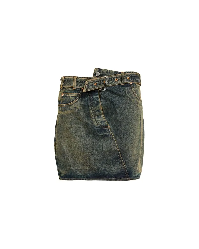Martine Rose HOSEN & RÖCKE - Miniröckeauf YOOX.COM Blau