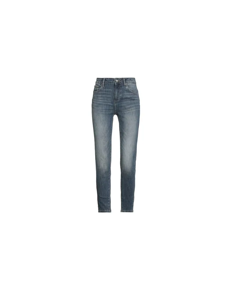 Fracomina JEANS - HOSEN & RÖCKE - Jeanshosenauf YOOX.COM Blau
