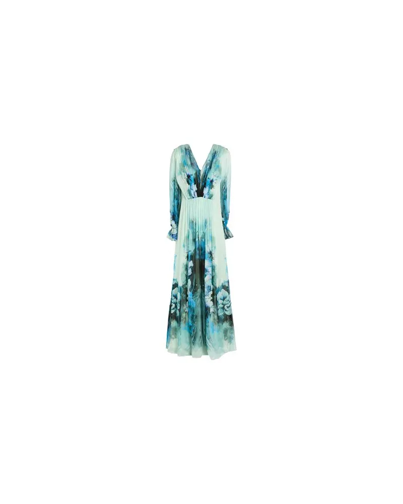 Alberta Ferretti KLEIDER - Maxi-Kleiderauf YOOX.COM Säuregrün