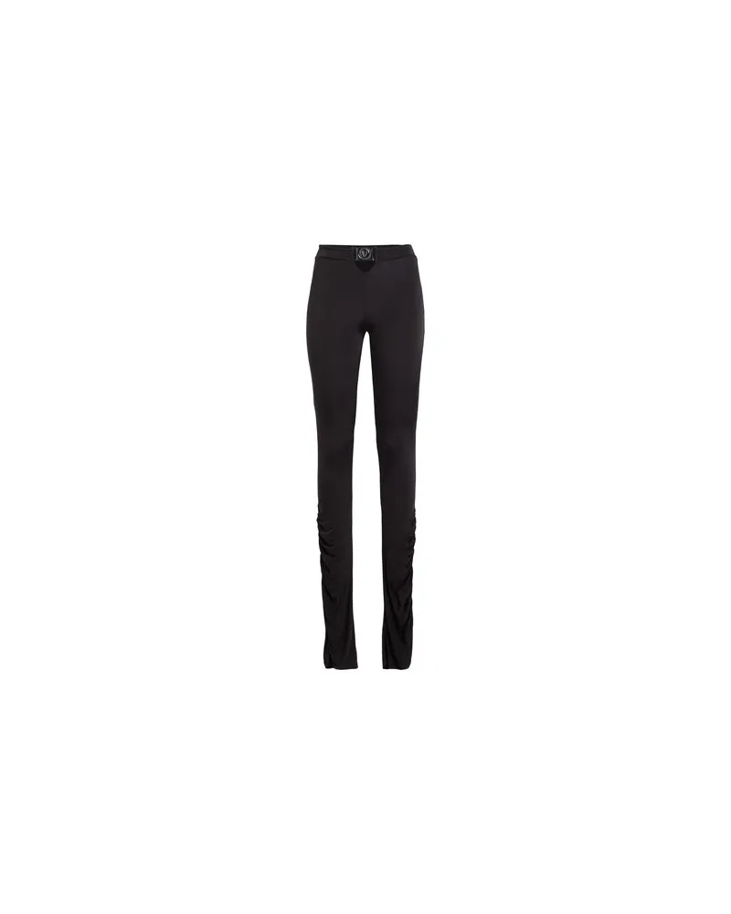 Versace Jeans HOSEN & RÖCKE - Leggingsauf YOOX.COM Schwarz