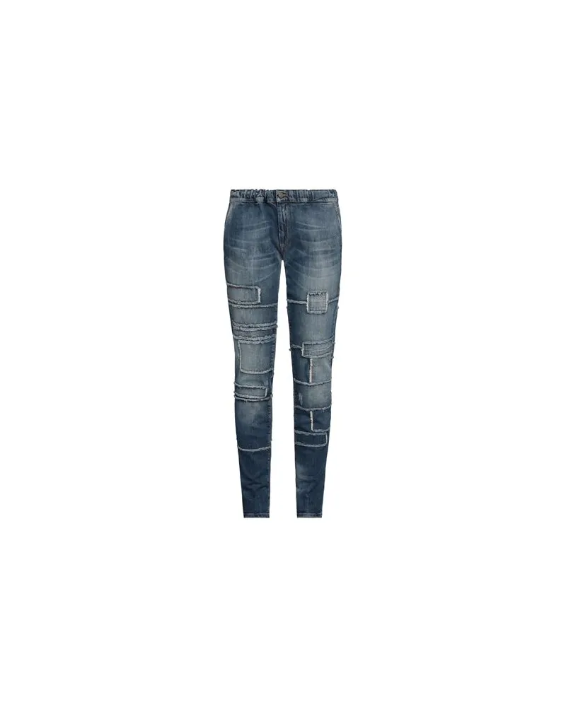 Trussardi HOSEN & RÖCKE - Jeanshosenauf YOOX.COM Blau