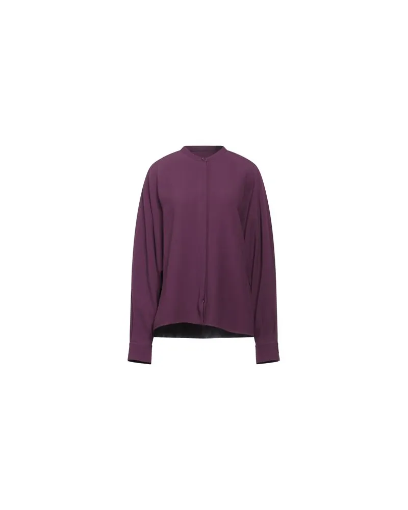 Jil Sander TOPS - Hemdenauf YOOX.COM Dunkelviolett
