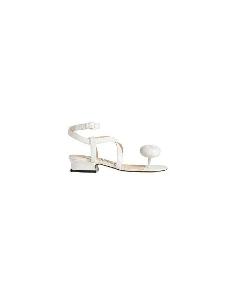 Loewe SCHUHE - Zehentrennerauf YOOX.COM Weiß