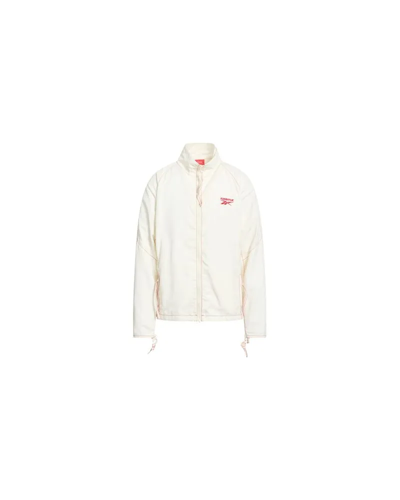 Reebok JACKEN & MÄNTEL - Jacken und Anoraksauf YOOX.COM Elfenbein