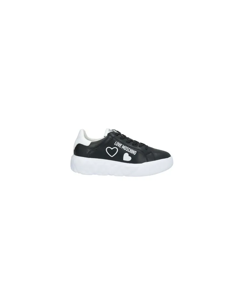Moschino SCHUHE - Sneakersauf YOOX.COM Schwarz