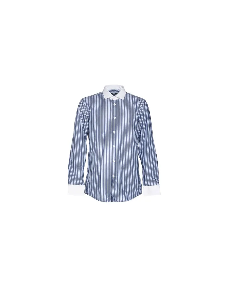 HUGO BOSS TOPS - Hemdenauf YOOX.COM Nachtblau