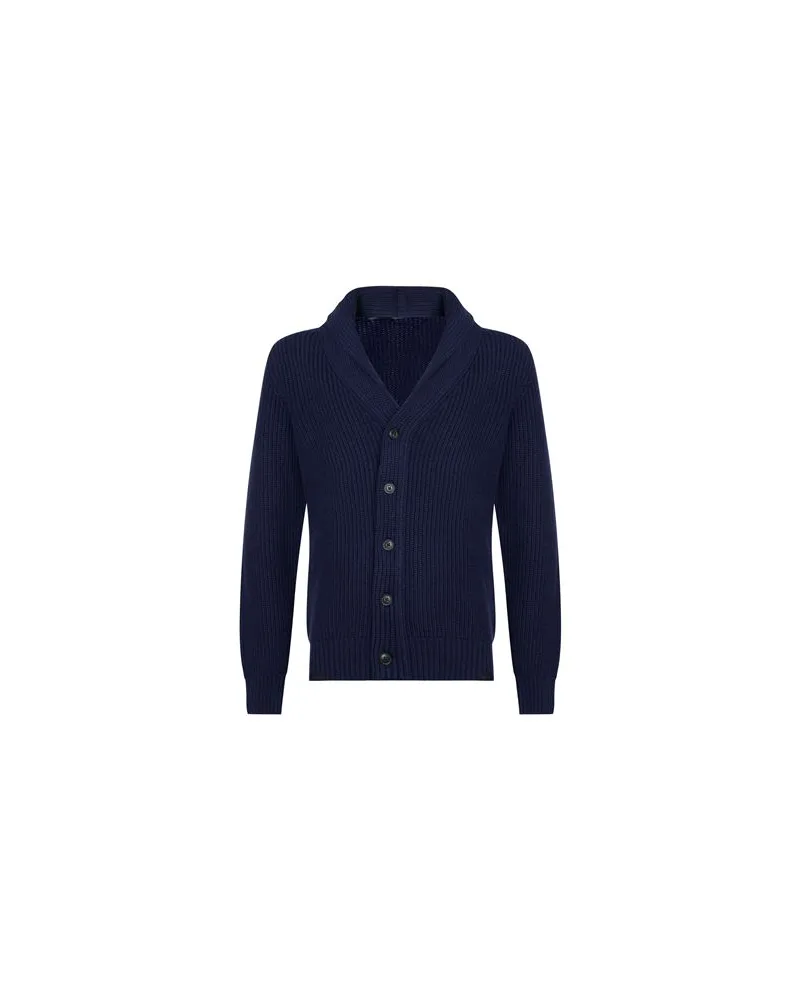 Fay STRICKWAREN - Strickjackenauf YOOX.COM Blau