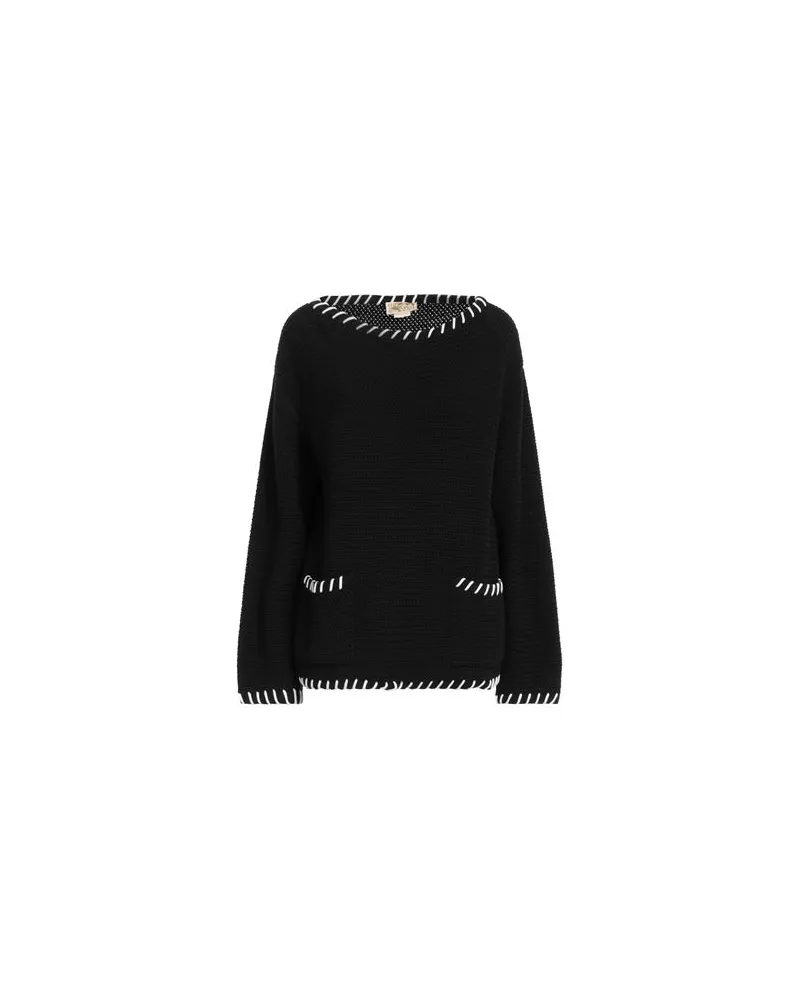 Ferragamo STRICKWAREN - Pulloverauf YOOX.COM Schwarz