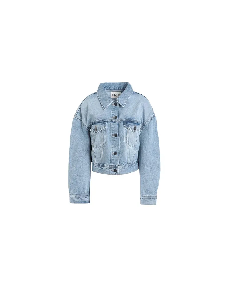 only JACKEN & MÄNTEL - Jeansjacken/Mäntelauf YOOX.COM Blau