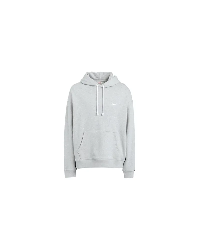 Levi's RED TAB SWEATS HOODIE  - TOPS - Sweatshirtsauf YOOX.COM Grau