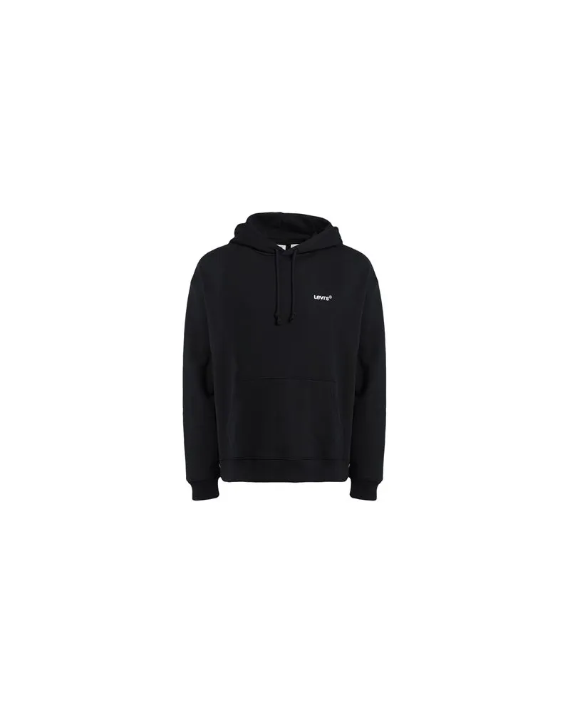 Levi's RED TAB SWEATS HOODIE  - TOPS - Sweatshirtsauf YOOX.COM Schwarz