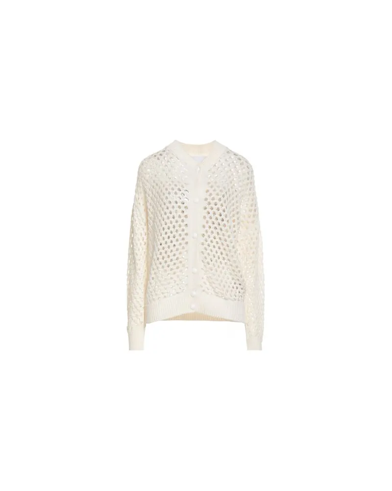 Gaëlle Bonheur STRICKWAREN - Strickjackenauf YOOX.COM Cremeweiß