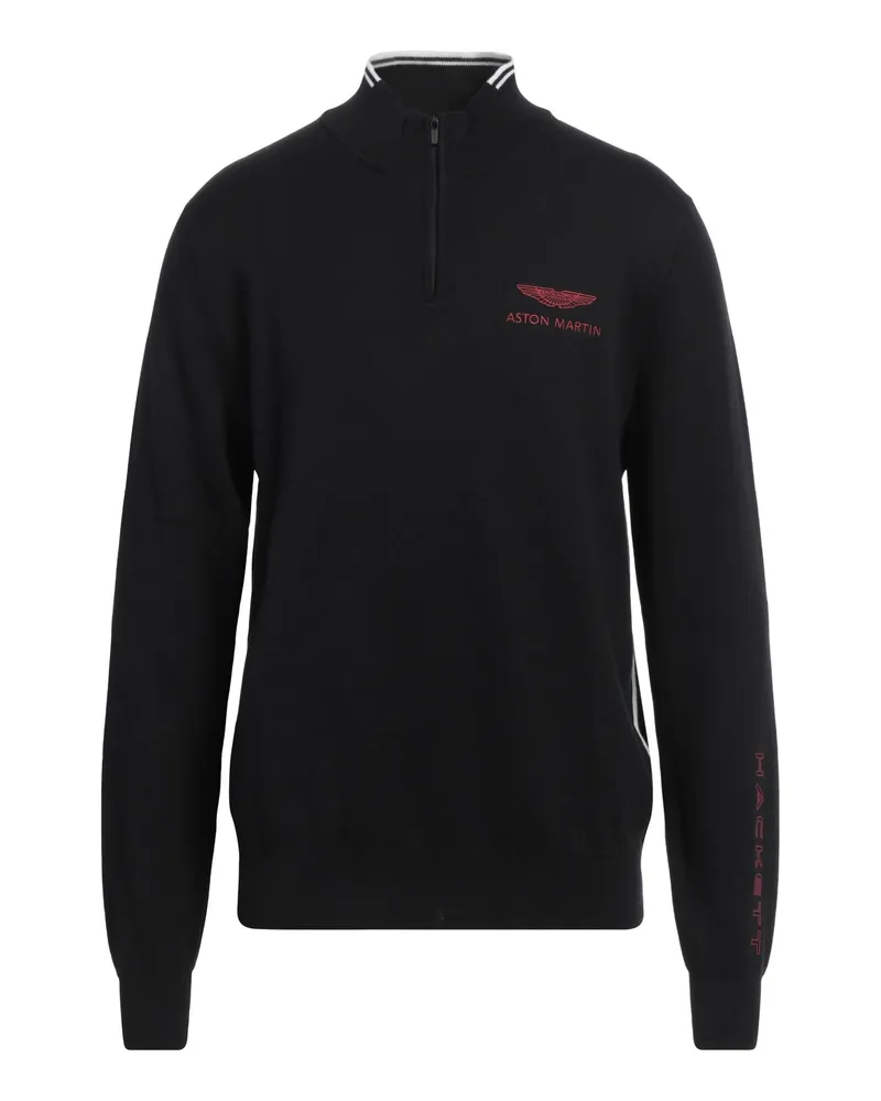 Hackett Rollkragenpullover Schwarz