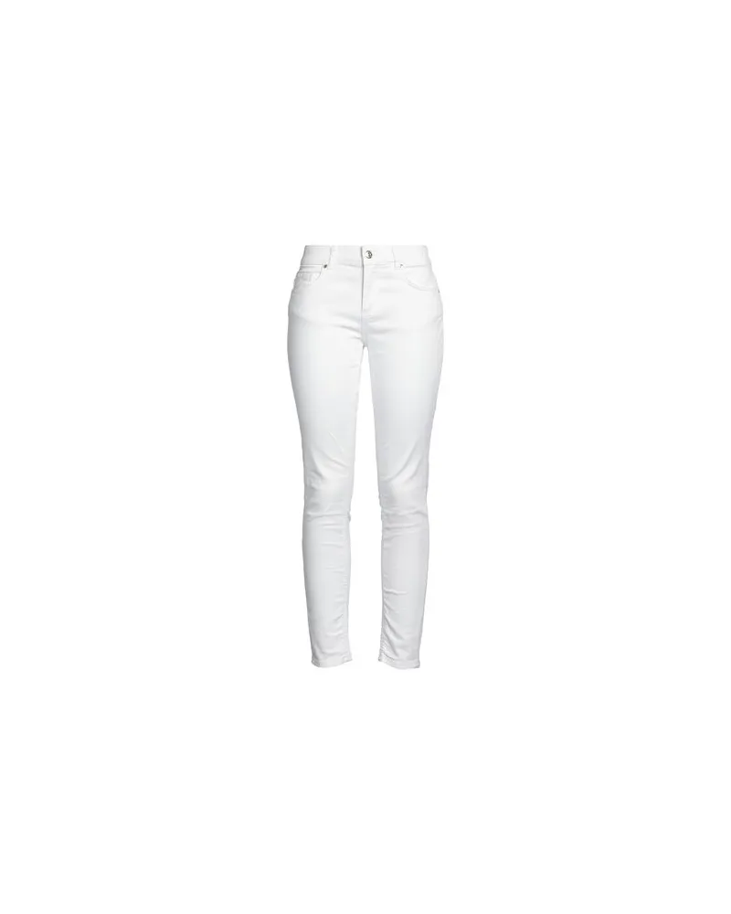 Just Cavalli HOSEN & RÖCKE - Jeanshosenauf YOOX.COM Weiß