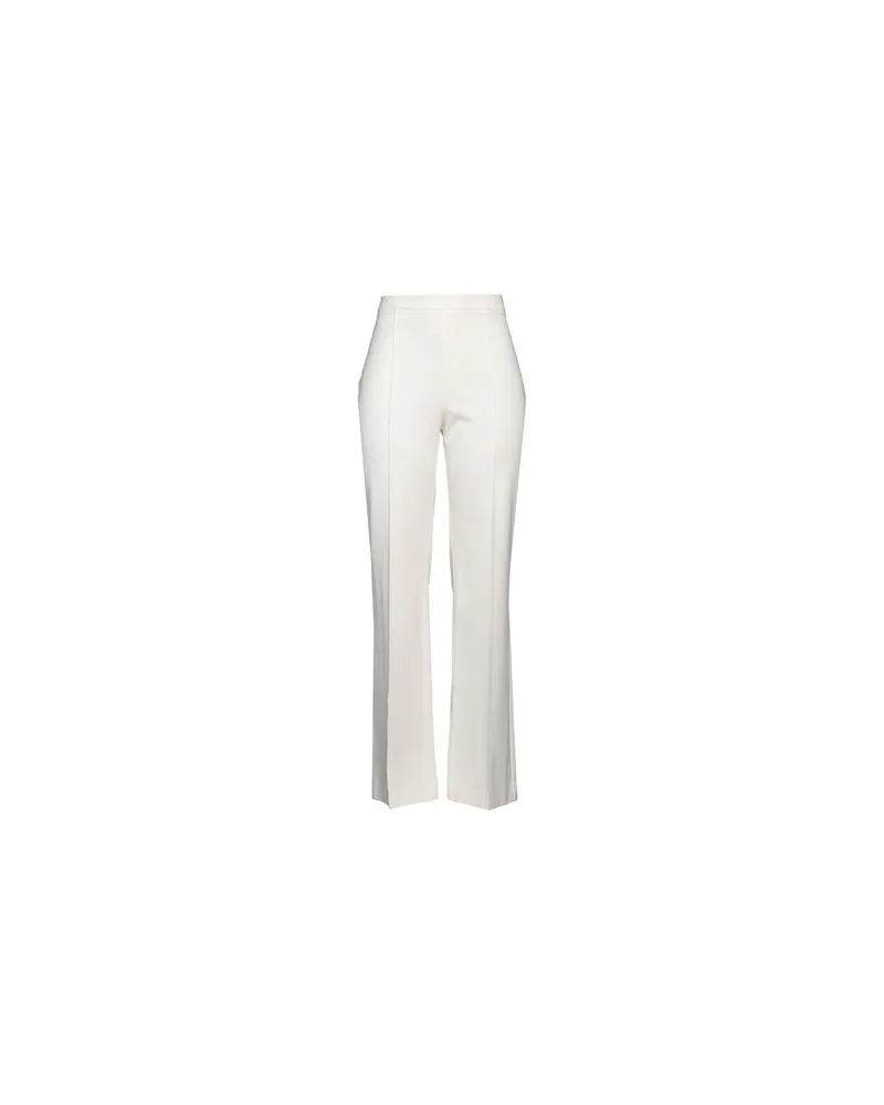 Twin-Set HOSEN & RÖCKE - Hosenauf YOOX.COM Elfenbein